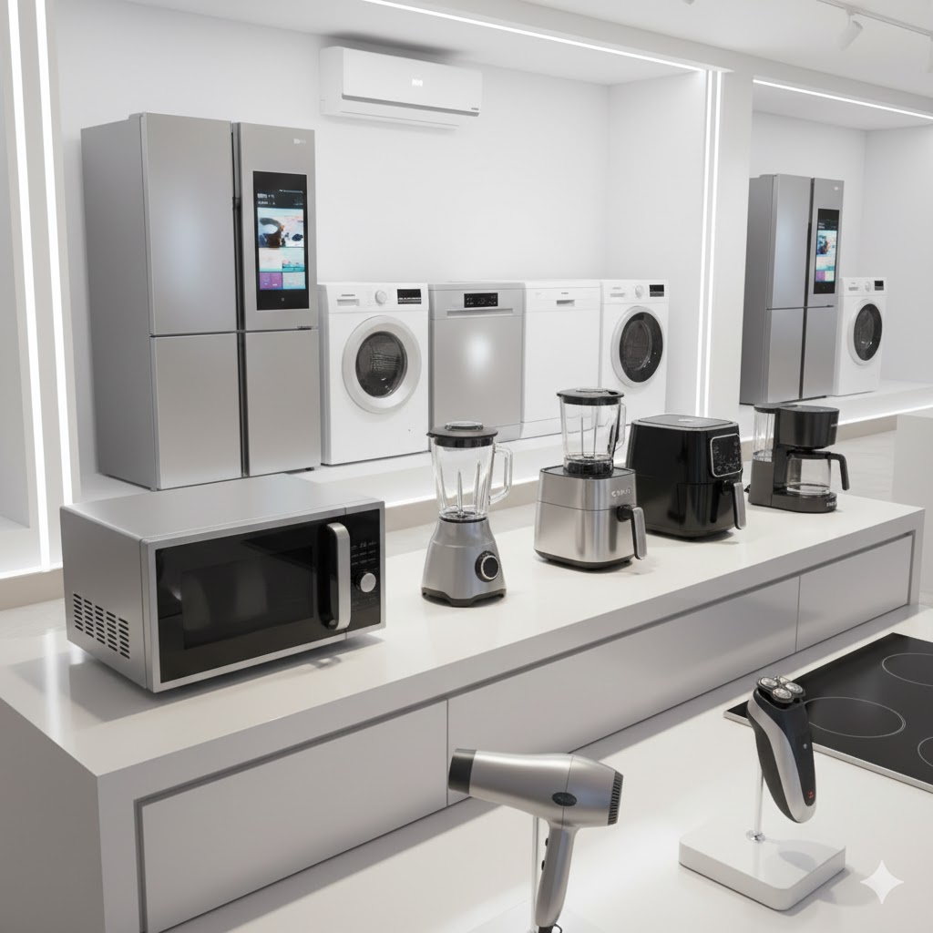 الأجهزة الكهربائية والمنزلية